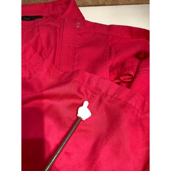 Talbots Large Hot Pink Lightweight Spring Jacket – Classic, Bright, Casual - Picture 7 of 9